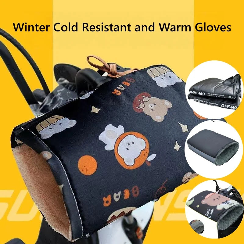 Windproof Waterproof Winter Warm Universal Motorcycle Gloves for Outdoor Riding