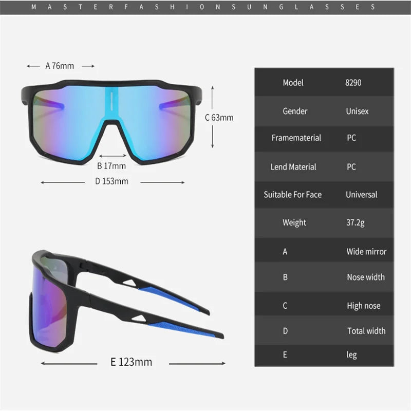 Many Kinds Cycling Sunglasses &ndash; Polarized UV400 Lenses