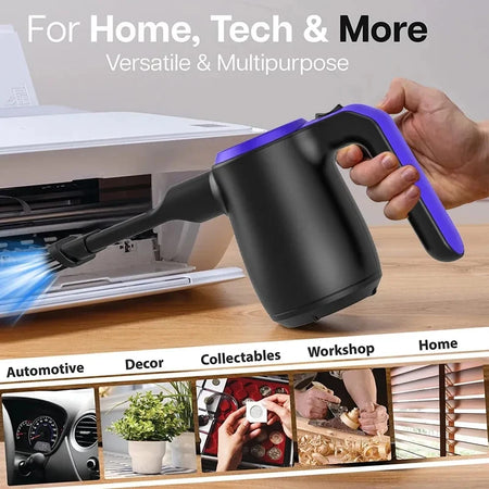 TD081 - High Power 500W Air Duster With 5 Nozzles For PC