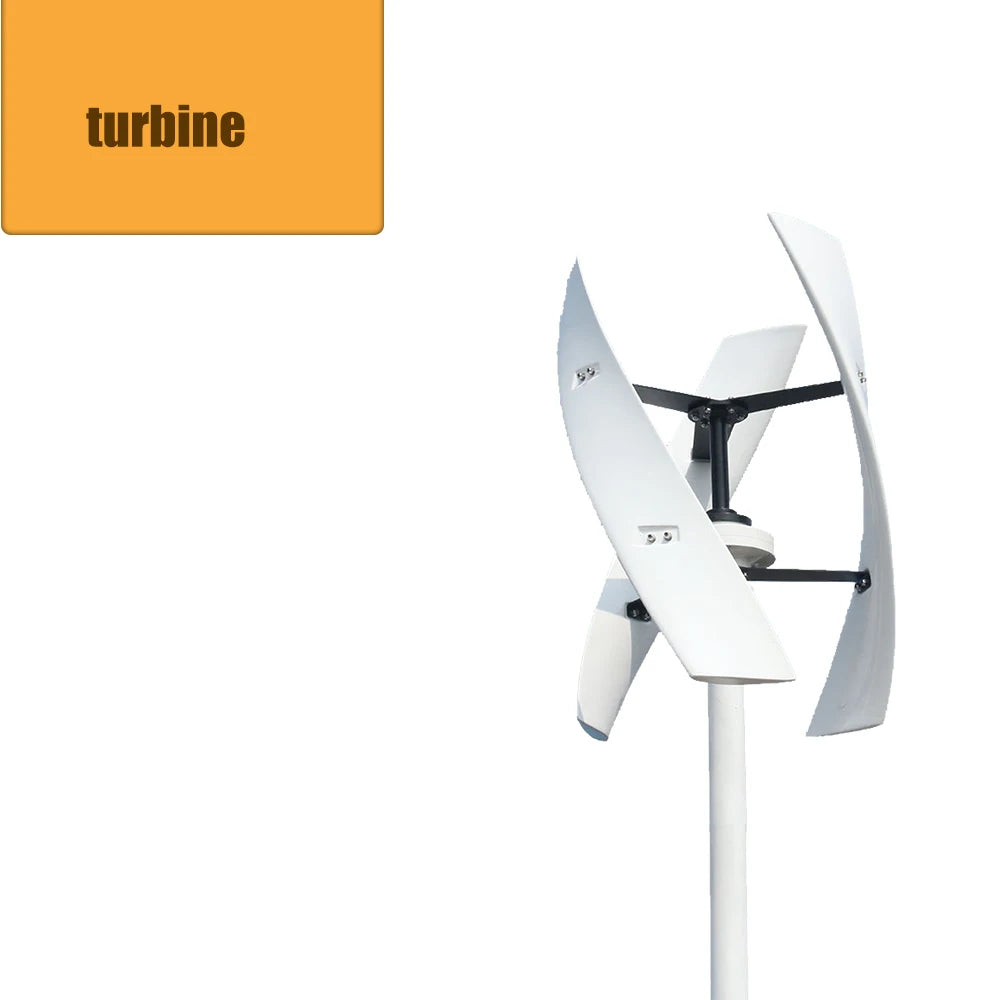 Homeuse 25kW Vertical Axis Maglev Turbine &ndash; Off Grid Ready wind tubine only / 20KW / 48V|white