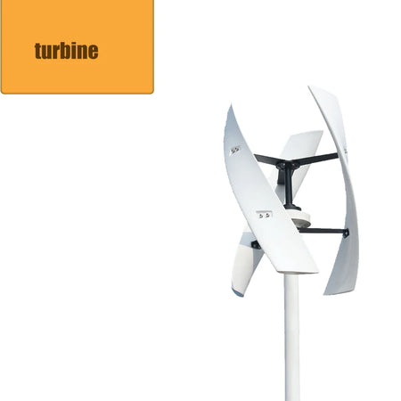 Homeuse 25kW Vertical Axis Maglev Turbine &ndash; Off Grid Ready wind tubine only / 20KW / 48V|white