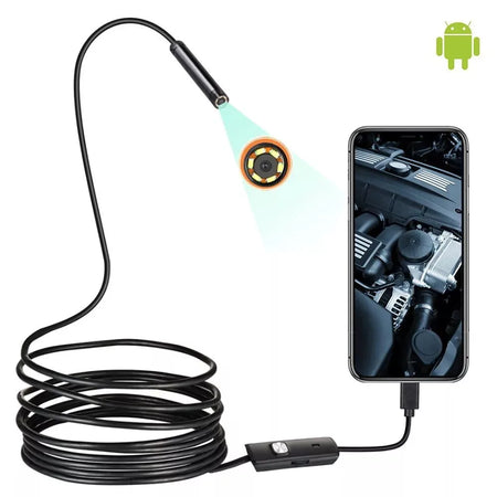 7.0mm Endoscope Camera 3in1 Type-C Micro USB &ndash; Waterproof