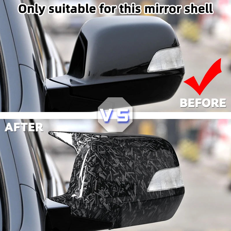 Honda CR-V 2007-2011 için Karbon Fiber Dikiz Aynası Kapakları