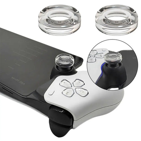 Rocker Cap Set for PlayStation Portal &ndash; Transparent Liquid Silicone Protection