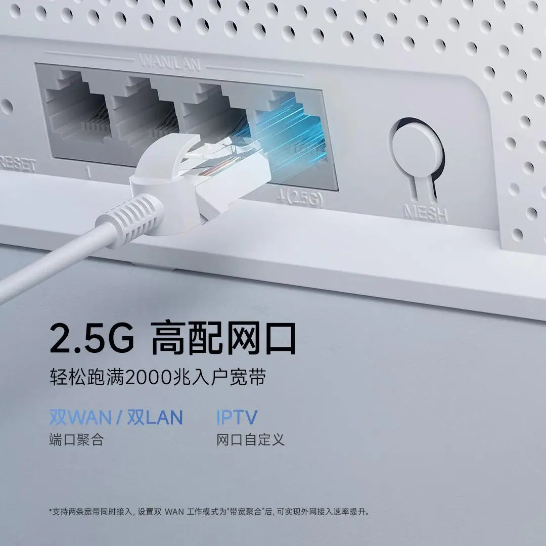 Xiaomi Router Be5000 &ndash; 2.5G WiFi 7 Dual Band Mesh Pro