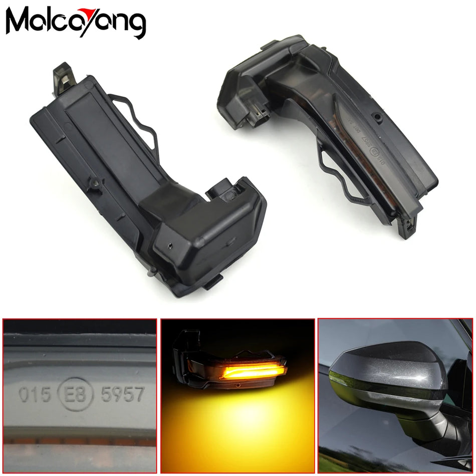 Dynamické LED smerovky pre Audi Q2 Q3 bočné zrkadlo