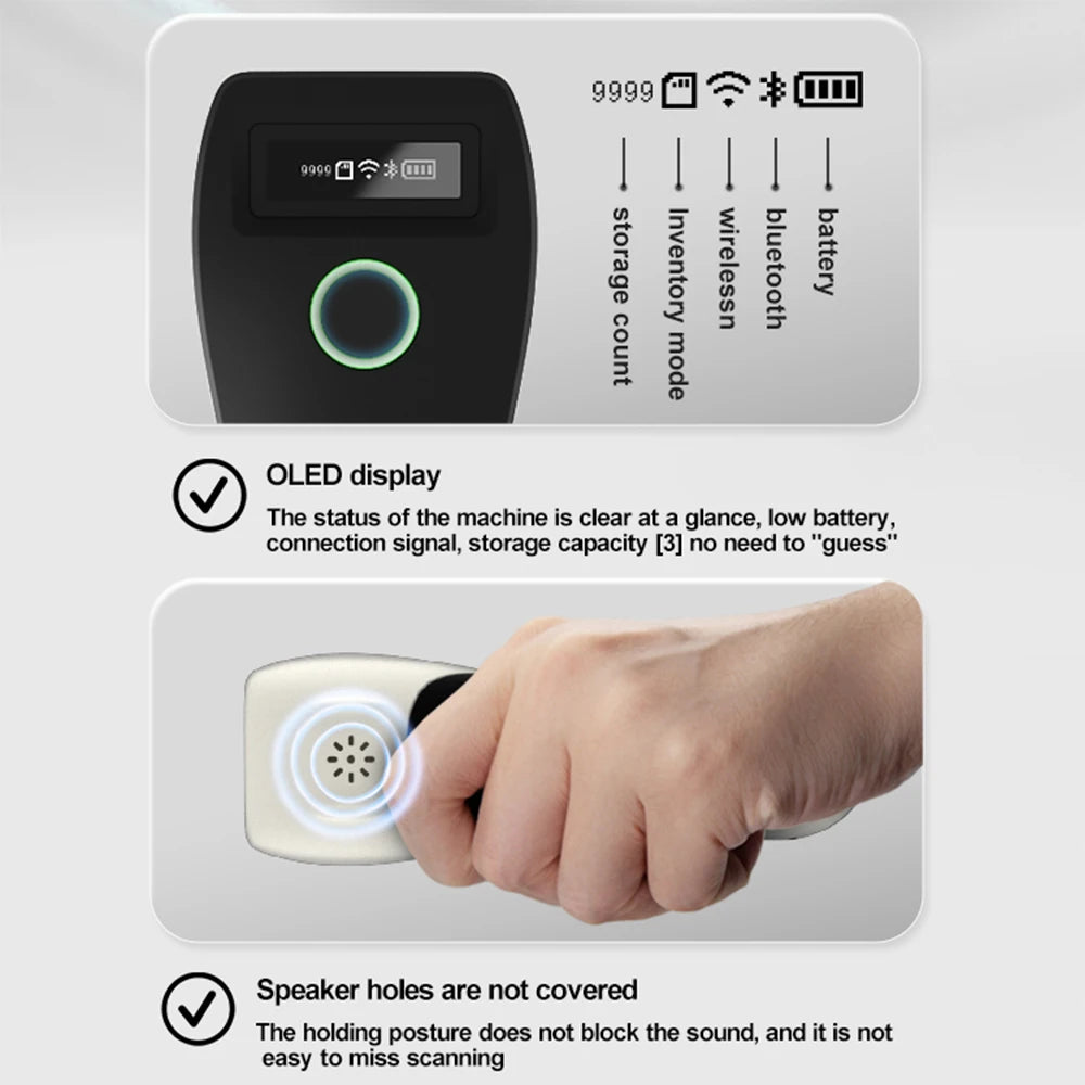 2D Barcode Scanner &ndash; Ultra Portable Mini Pocket Reader