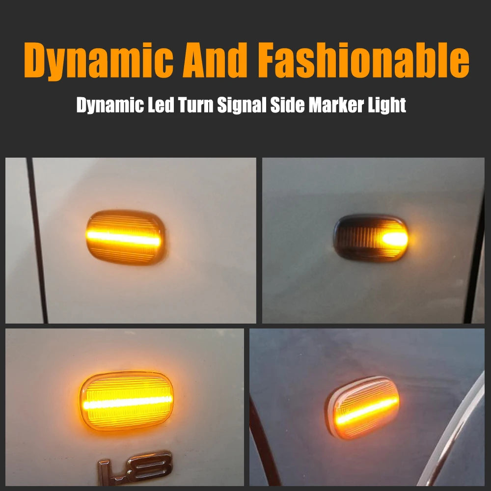 Dynamic LED Flashing Turn Signal Light Side Marker Lamp For Toyota Avensis Celica Corolla Caldina Camry Hilux Prius Verso Runx by InterCyprus Trading Ltd