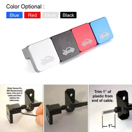 Car Hood Release Latch for Honda for Civic 1996-2011 Handle Repair Kit Auto Accessories Engine cover lock by InterCyprus Trading Ltd