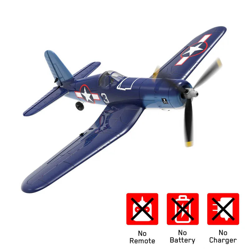 Fremego F4U Corsair 400mm RC Plane - 4CH Ready-to-Fly Aerobatic Aircraft PNP Plane