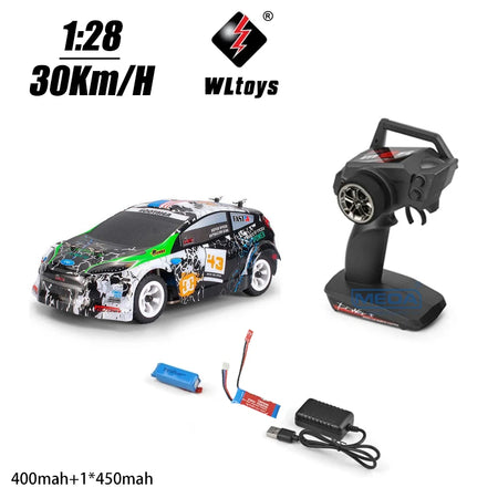 WLtoys 284161 1/28 4WD High-Speed RC Car - 30Km/H Off-Road Drift Racer 2B V2 No Box 1