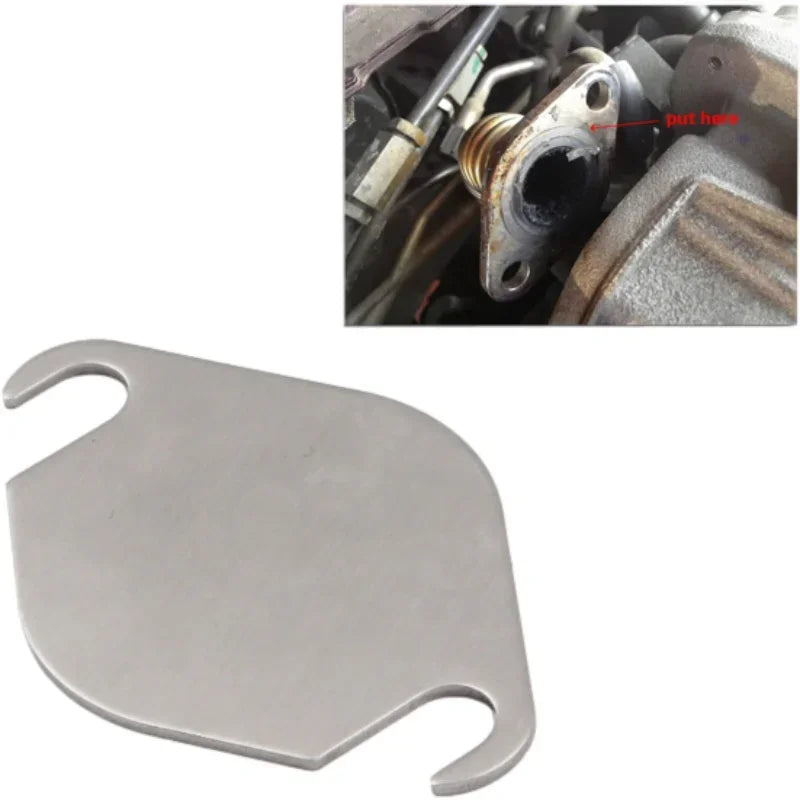 Plaque de bouchage de soupape en acier inoxydable 304 pour Ford 1.8 TDCi Duratorq