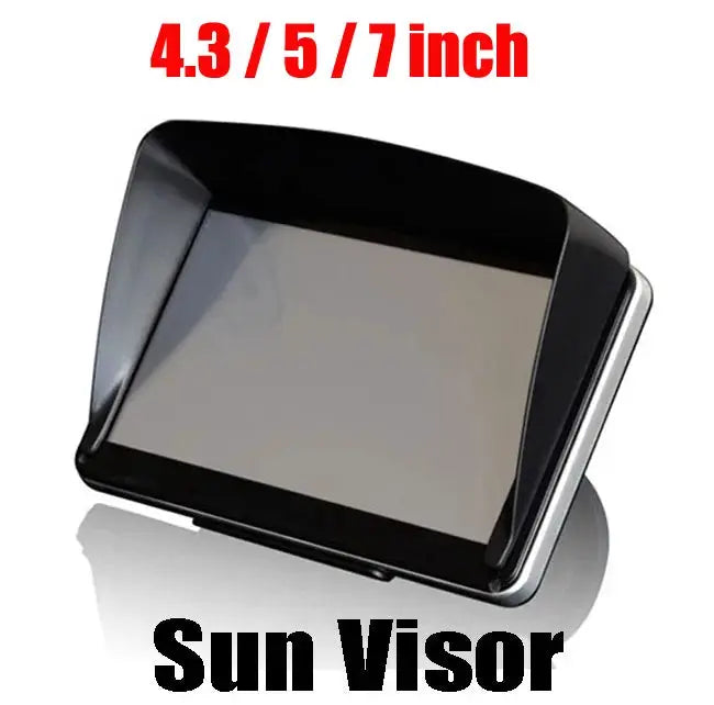 4.3 / 5 / 7 / GPS Navigation Accessories Inch Frame GPS Universal Sunshade Sun Shade GPS Screen Visor Hood Block by InterCyprus Trading Ltd