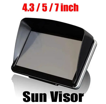 4.3 / 5 / 7 / GPS Navigation Accessories Inch Frame GPS Universal Sunshade Sun Shade GPS Screen Visor Hood Block by InterCyprus Trading Ltd