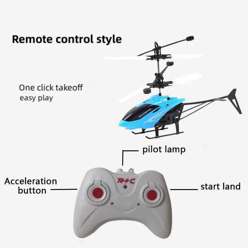 Rechargeable Mini RC Drone with Obstacle Avoidance for Safe Flight