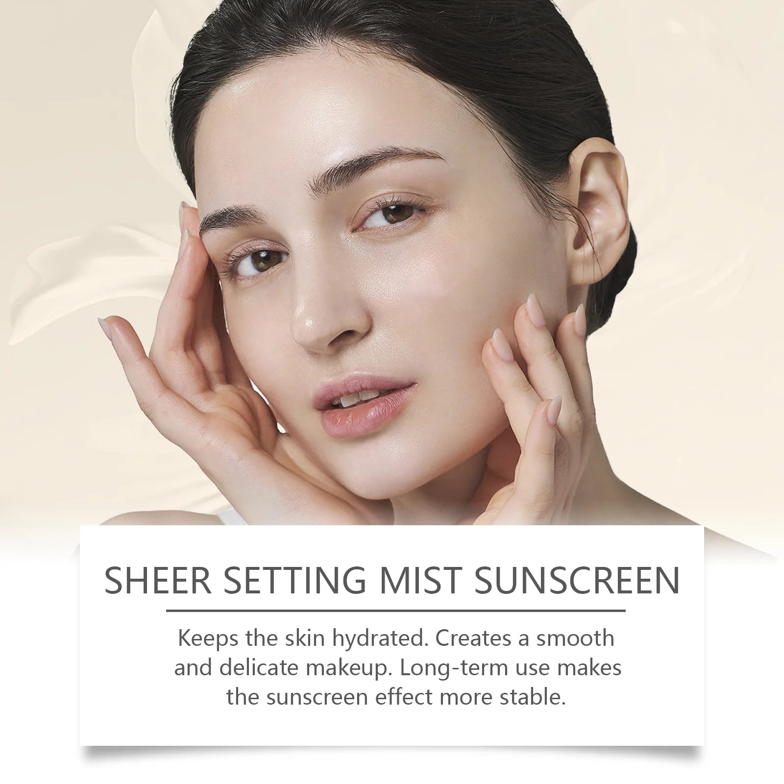 SPF 50+ Makeup Setting Spray &ndash; Oil Control Waterproof