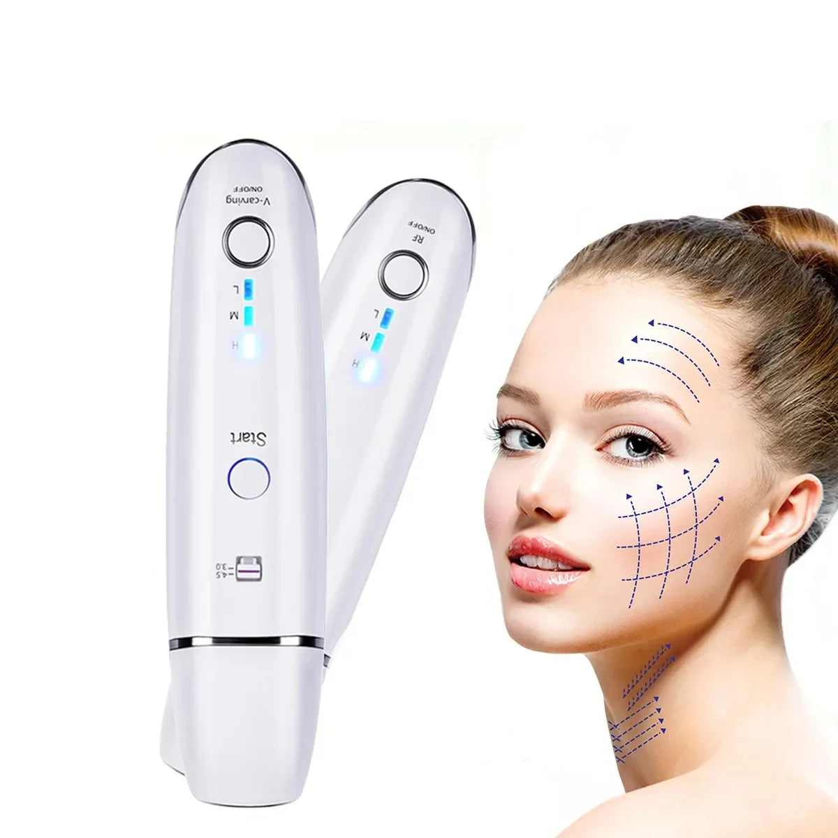Mini Hifu Ultrasonic RF Facial Massager &ndash; Lifts Wrinkles