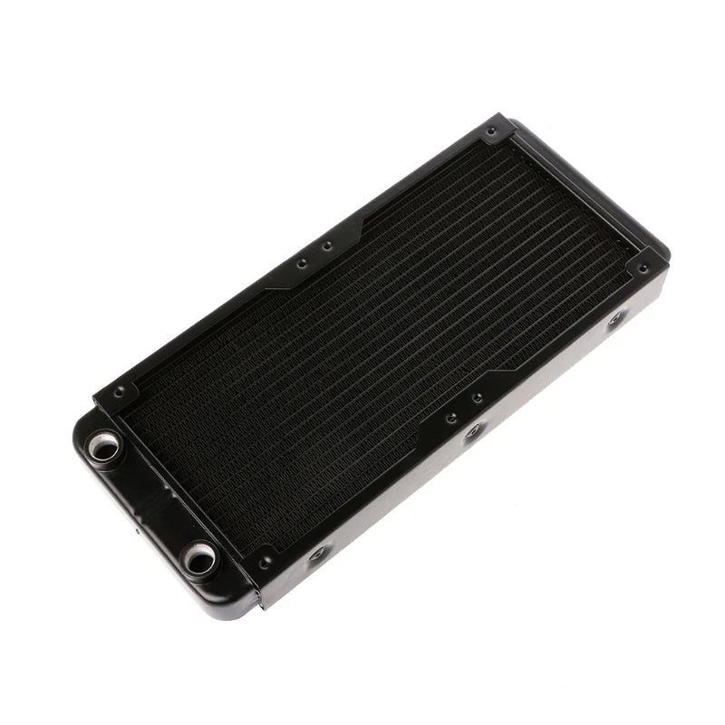 F3KE 240mm Aluminium Water Cooler Radiator with 18 Tubes for CPU