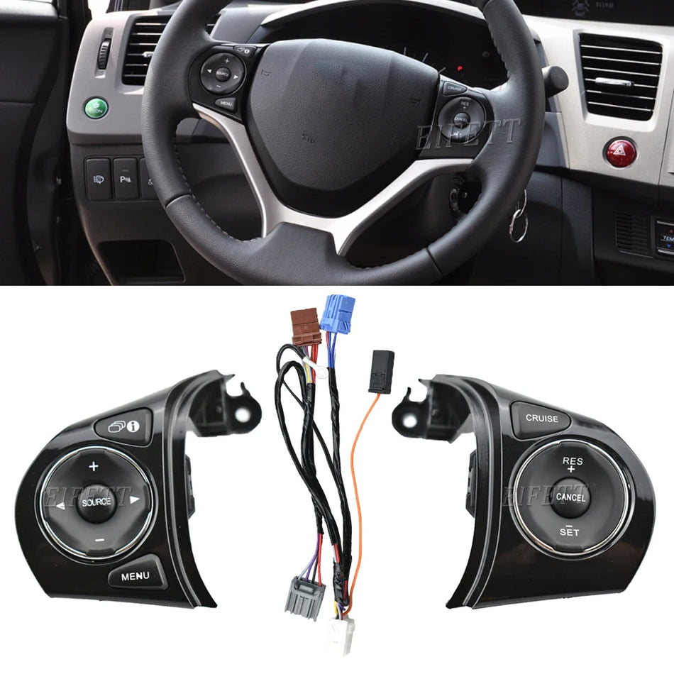 Interrupteur de direction multifonction pour Honda Civic Jade 2012-2015 35880-TR6-A01