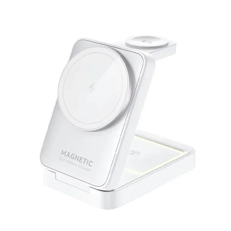 Opansten 3 In 1 MagSafe Charger Stand &ndash; Ultra Fast Charging White