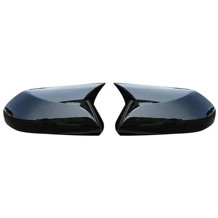 Carbon Fiber Style Rear View Mirror Cover For Toyota C HR Bright black