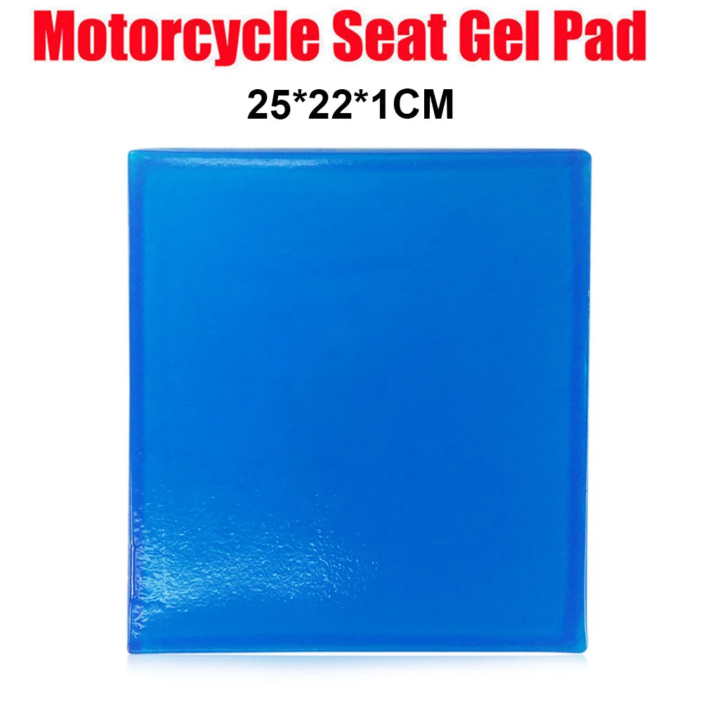 Motorcycle Seat Gel Pad &ndash; Ultra Comfort Gel Cushion 25x22x1cm