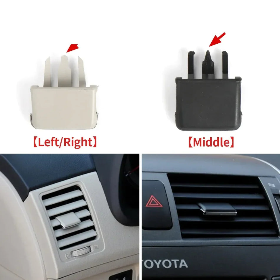 Mřížka ventilu klimatizace s klipem pro Toyota Corolla 2007-2013