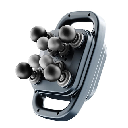 8-Head Fascia Gun &ndash; High-Frequency Vibration Muscle Relief GRAY