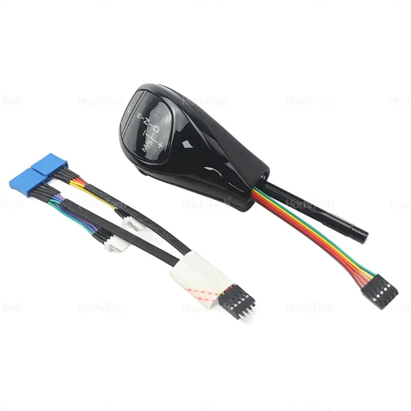 Led PU Leather LED Gear Shift Knob Automatic Gear Shifter Lever Handle for BMW X3 E83 2004-2010 Thumb Gear Shift Knob by InterCyprus Trading Ltd