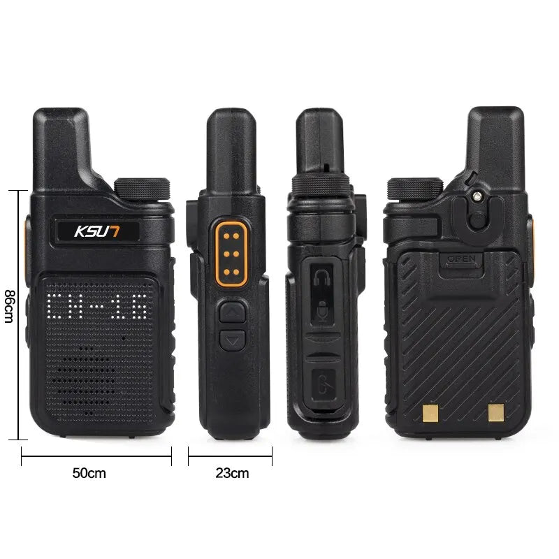 KSUT PMR446 Walkie Talkie &ndash; Compact Two Way Communication
