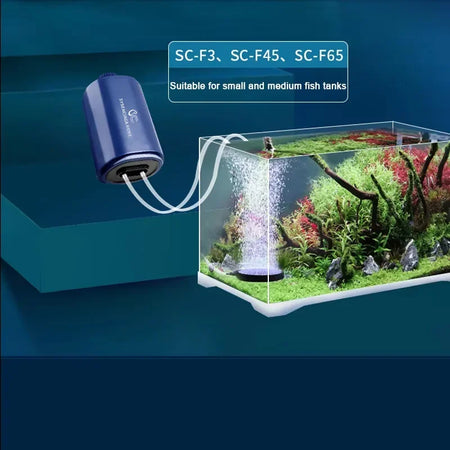 Ultra Quiet Adjustable Aquarium Air Pump 220V &ndash; Low Noise