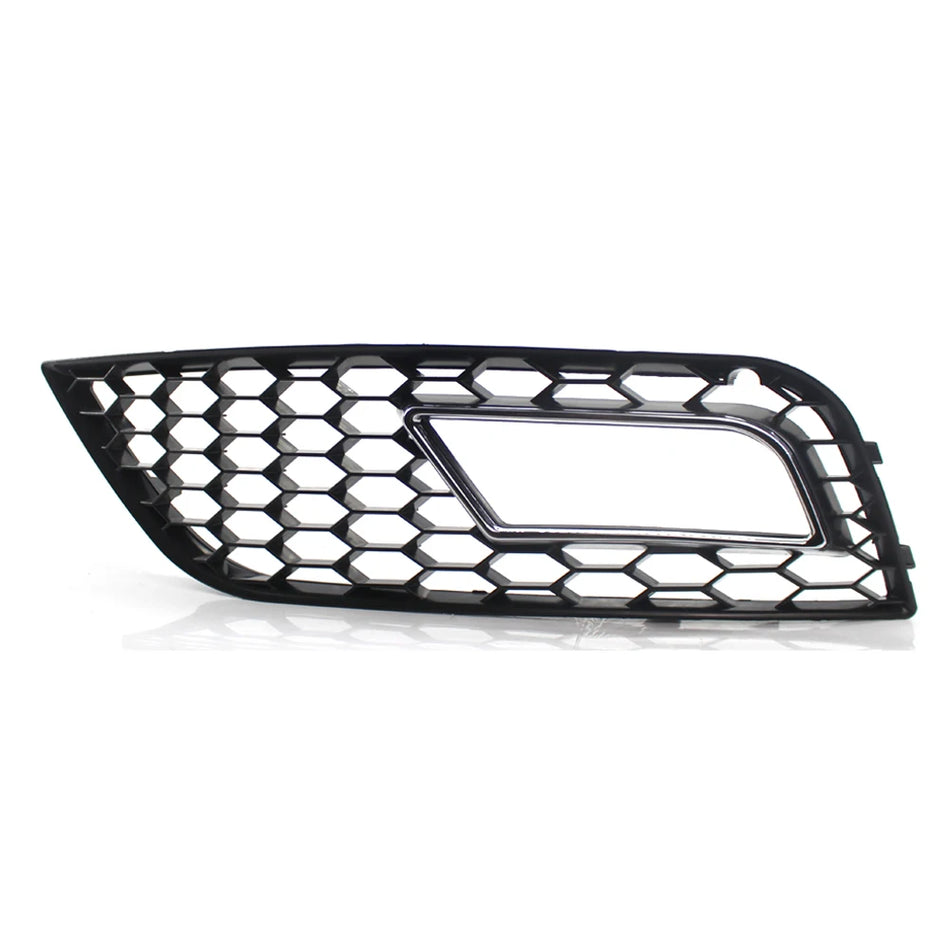 Nebelscheinwerfer-Grill für Audi A4 B9 Front-Unterstoßstange Wabenrahmen Chrom ABS Hochwertiges Aftermarket-Ersatzteil