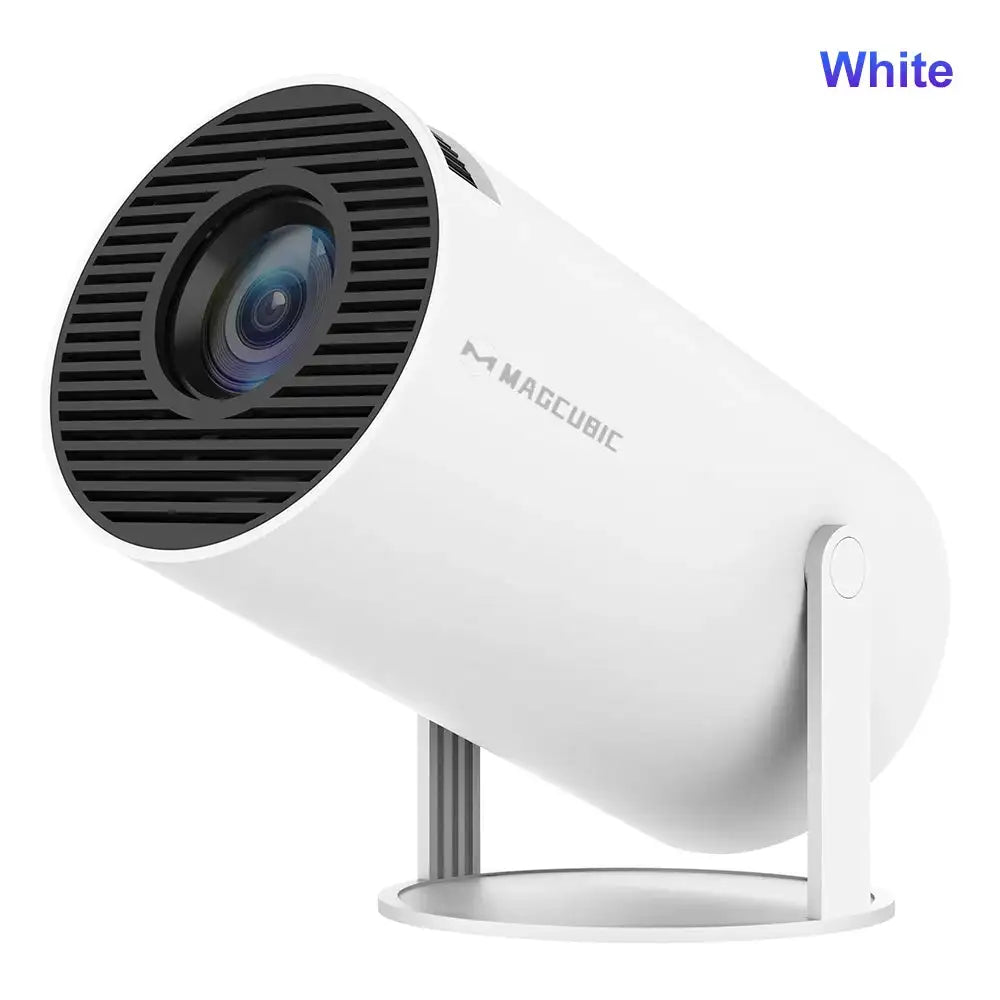Magcubic HY300 Pro &ndash; 4K Android WiFi6 Portable Projector HY300-White / EU Plug / france