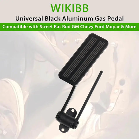 Universal Black Gas Pedal Accelerator Throttle Firewall Mounting Bracket For Street Rat Rod For GM For Chevy For Ford DH-1126 by InterCyprus Trading Ltd
