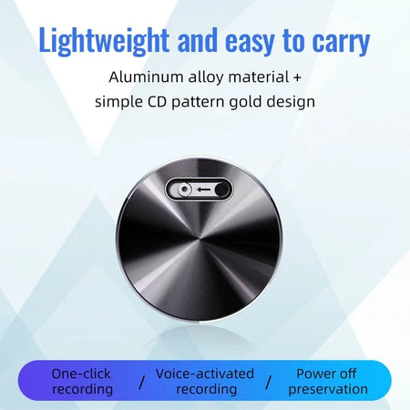 STTWUNAKE Q37 Mini Voice Recorder - Built In Magnet