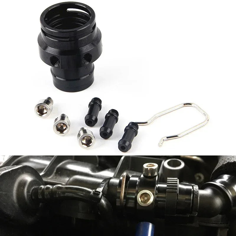 VW Golf MK6, Audi A3 TT Leon Boost Gauge Tap Adaptor, Aluminum