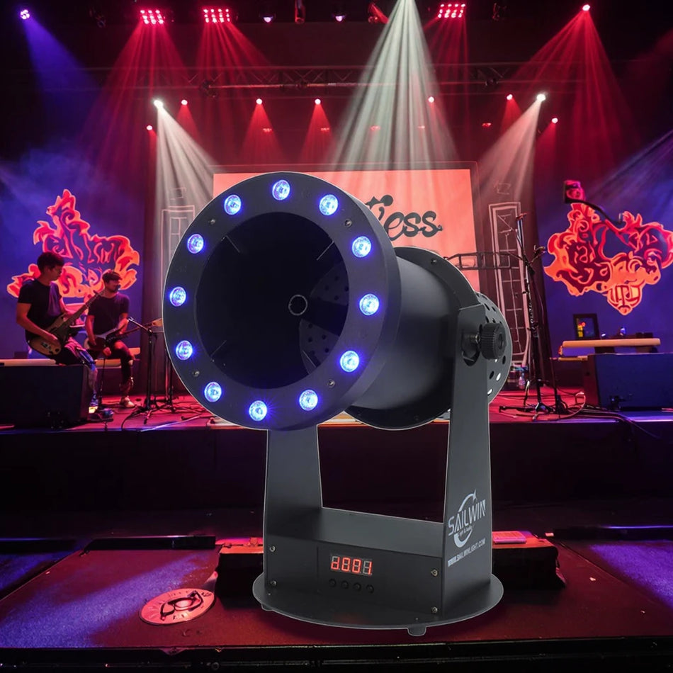 Sailwin 1500W LED Konfettiflöjt DMX 6 Kanal För Professionella Festsceneffekter Stadionjubel