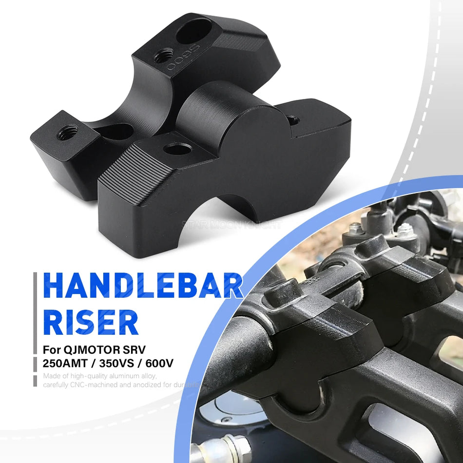 QJMOTOR SRV250AMT SRV350VS SRV600V Nosilec krmila iz CNC aluminija, dvigalo za motocikle