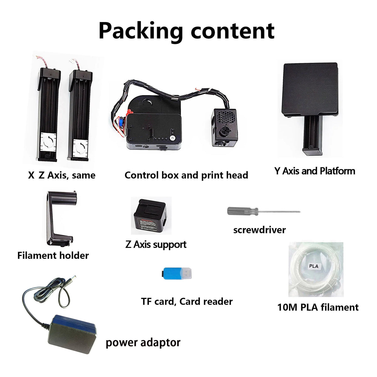 EasyThreed K10 &ndash; Entry Level 3D Printer Compatible PLA