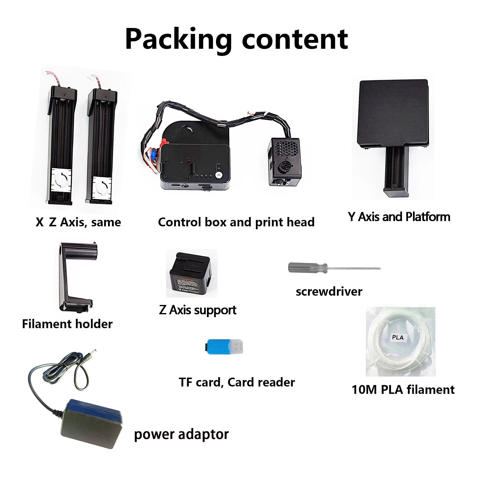 EasyThreed K10 3D Printer &ndash; PLA TPU 1.75mm Compatible