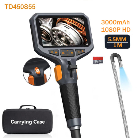 TESLONG TD450S &ndash; Two-Way Articulating Borescope 1080P