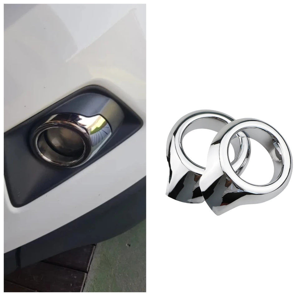 Set poklopaca prednjih maglenki od ABS kromiranog čelika za Ford EcoSport 2013-2017 pribor