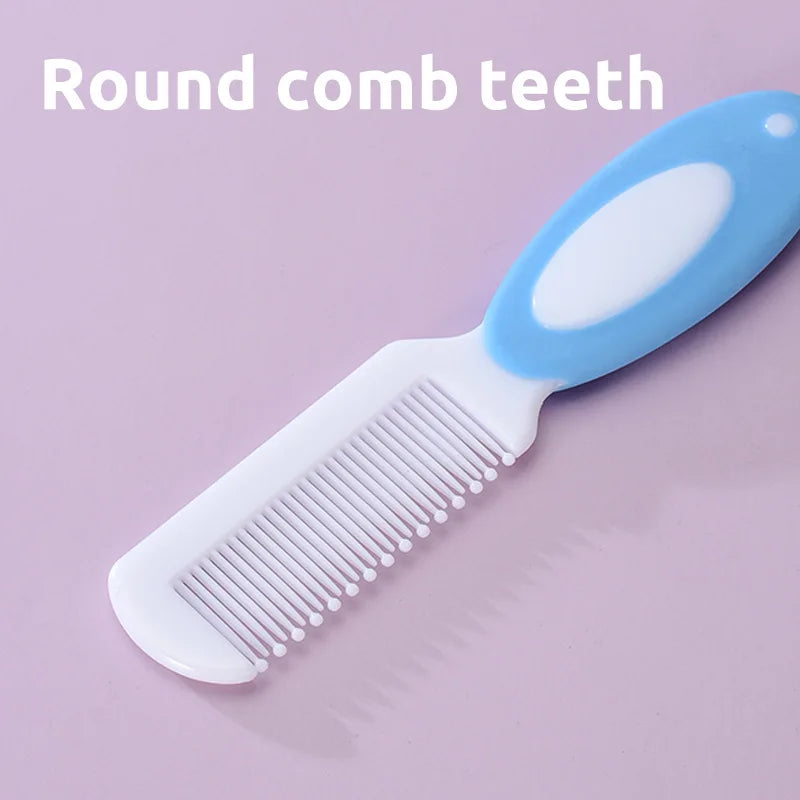 Baby Hair Care Set: Soft Comb and Tinea Cleaning Brush