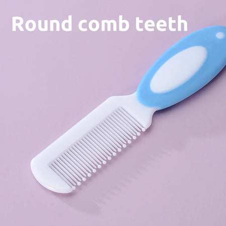 Baby Hair Care Set: Soft Comb and Tinea Cleaning Brush