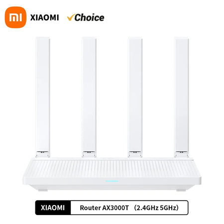 Xiaomi Router AX3000T IPTV Mesh Gigabit Ports Gaming Accelerator