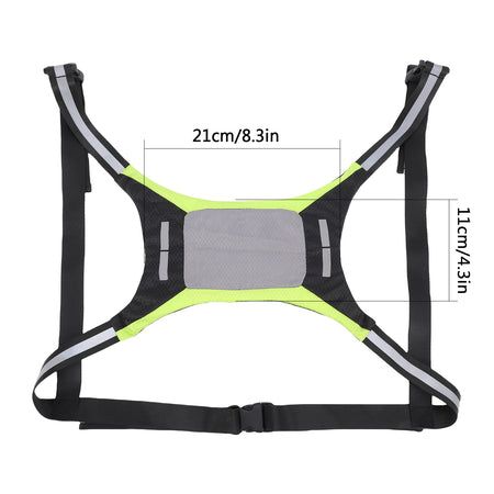 LED Running Vest &ndash; Bright LED Illumination Night Safety