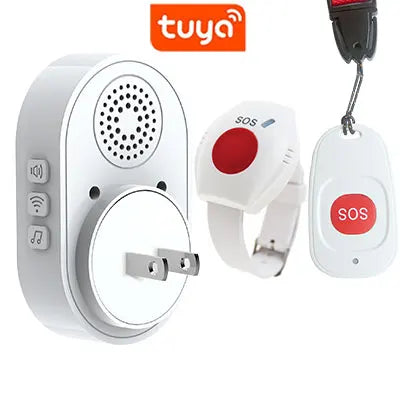 Topvico Tuya Panic Button WIFI &ndash; Senior Fall Alerts US Plug
