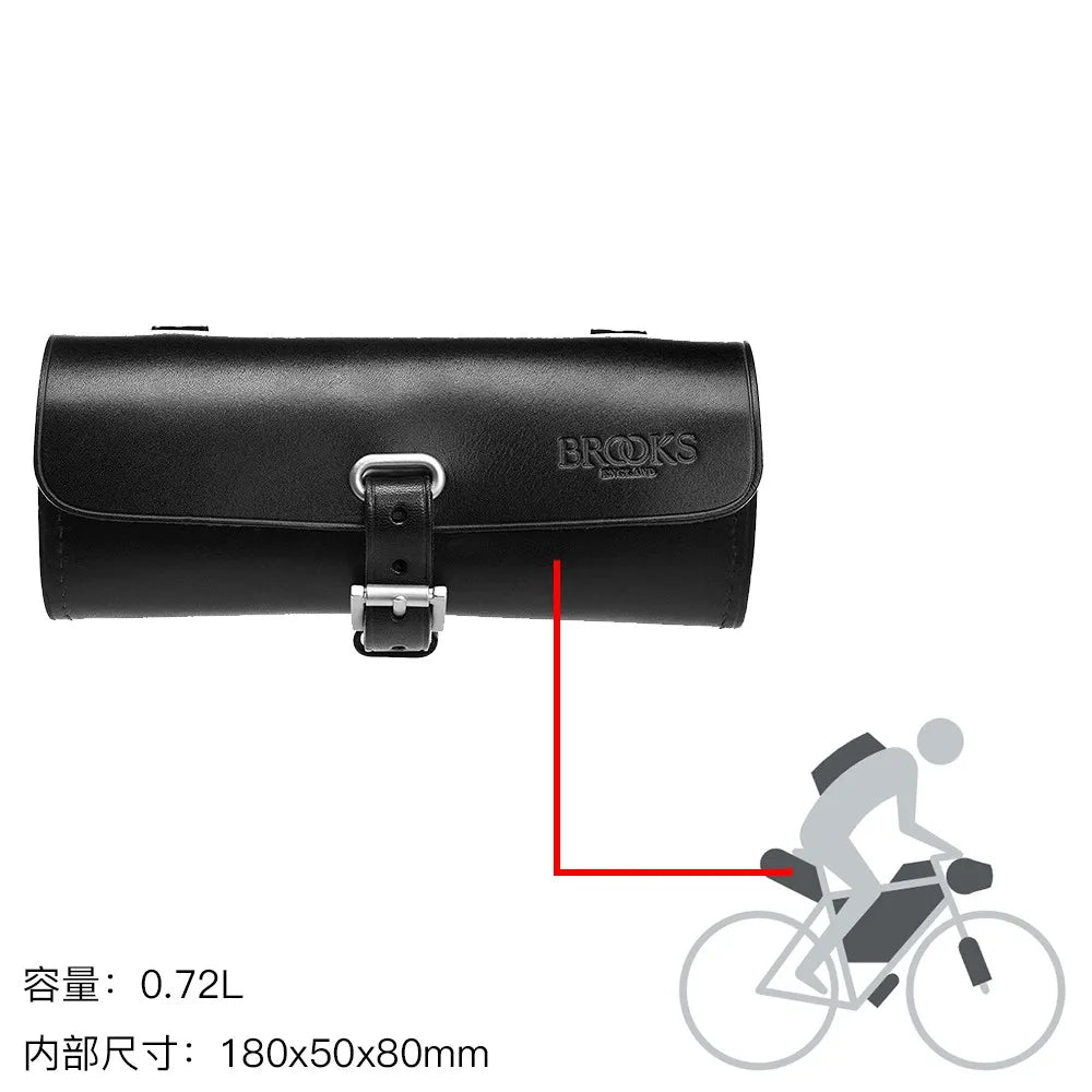 Seat Packs Saddle Bag &ndash; Waterproof Durable Nylon with YKK Zipper 05B Black