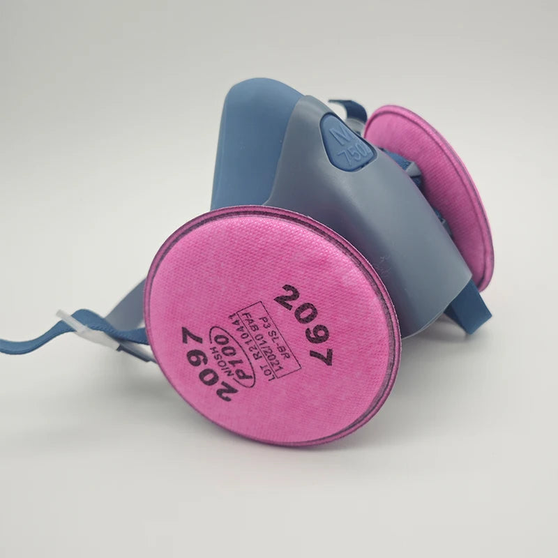 7502 Silicone Respirator Gas Mask Set &ndash; Goggles Included