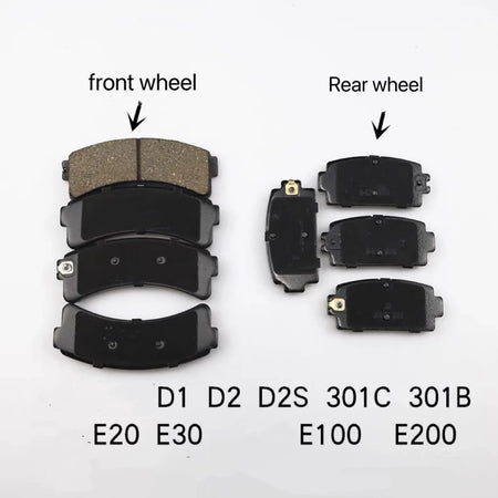 Ceramic Rear Brake Pads For Geely Zhidou D1 D2 D2S - Quiet